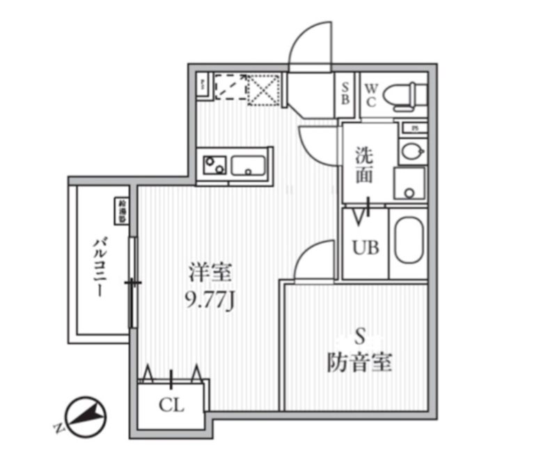 T's Cuore MUSE落合南長崎 間取り