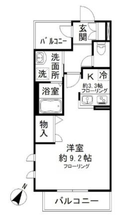 KIRIE MAISON 国立 間取り