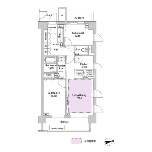 ソアラノーム荻窪天沼 間取り