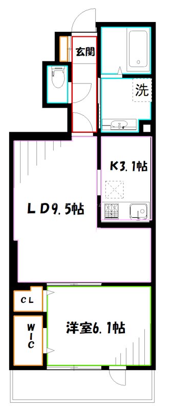 アナシエ下連雀 間取り