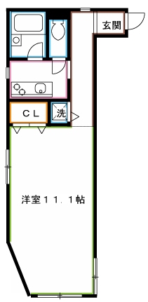 モジュロール　ミタカ 間取り