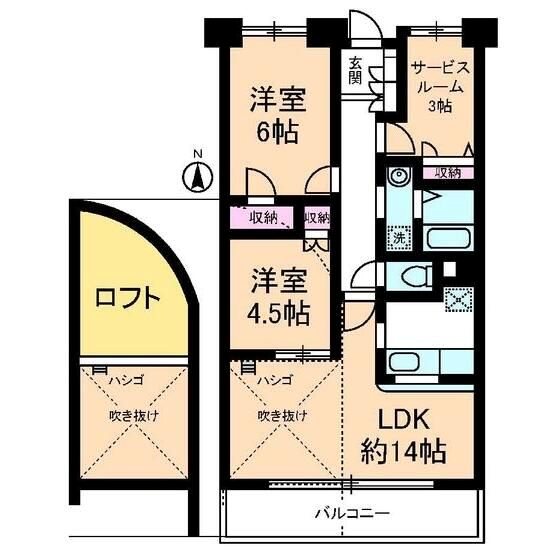 エコタワーバオバブ 間取り