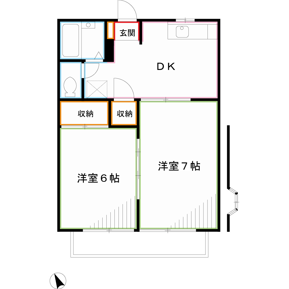 マンションＤＡＩ 間取り