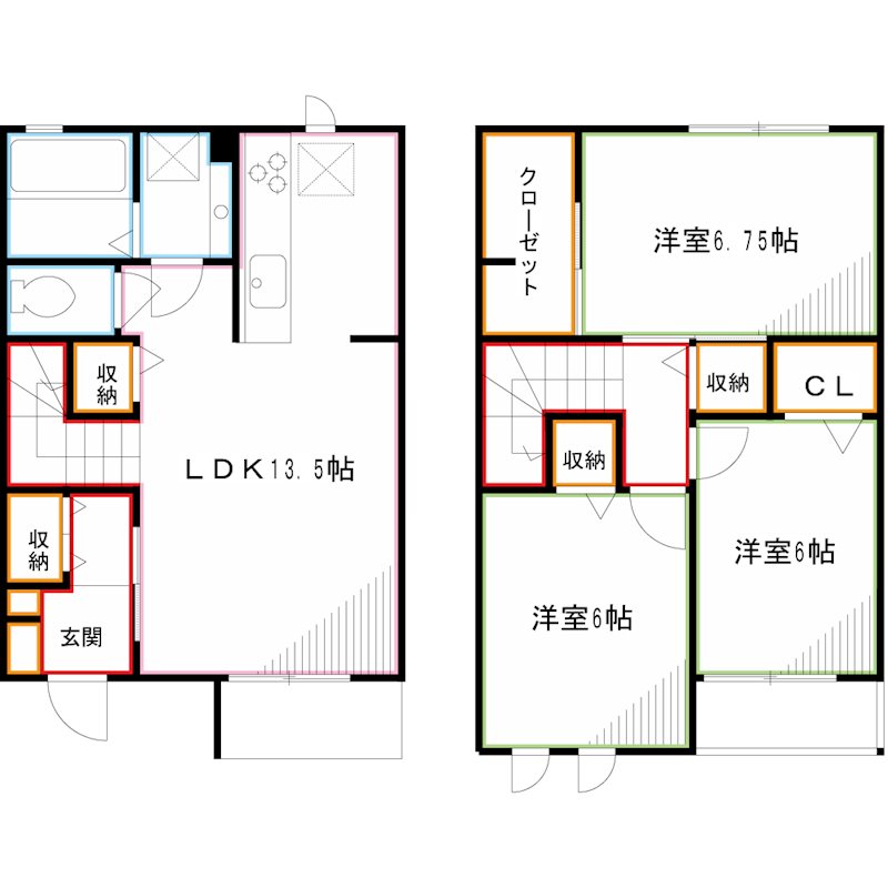 Fika  Ⅰ       間取り