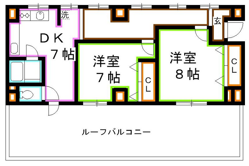 境交通吉祥寺ビル 間取り