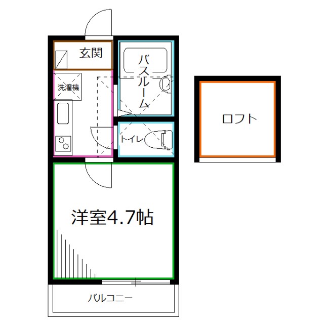 AZEST-RENT国分寺 間取り