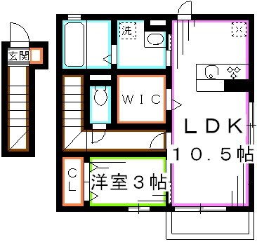 アバンティⅠ 間取り