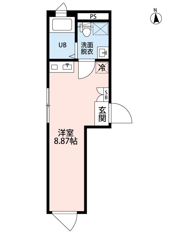 CICADA RESIDENCE OGIKUBO 間取り