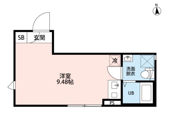 CICADA RESIDENCE OGIKUBO 間取り