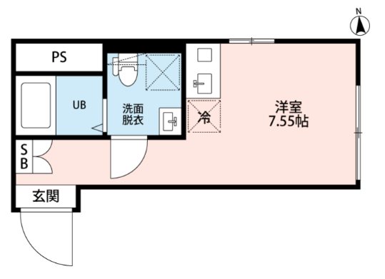 CICADA RESIDENCE OGIKUBO 間取り