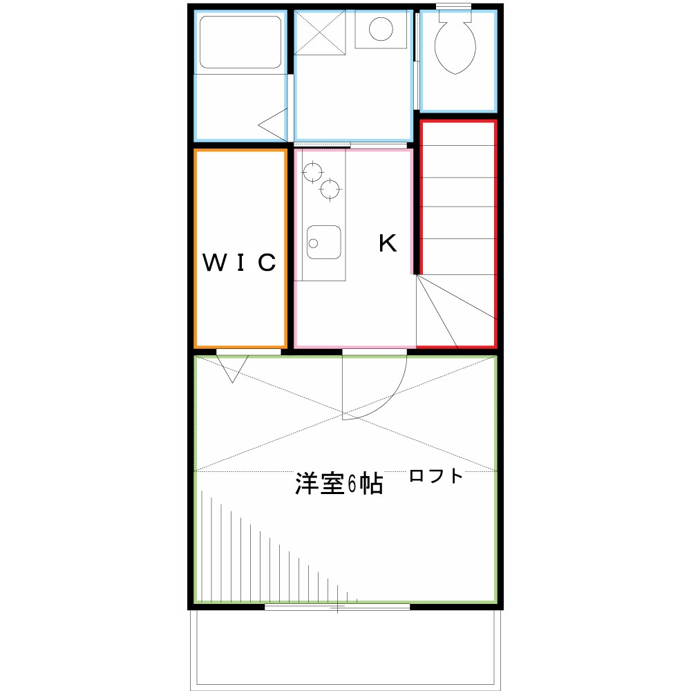 ラフィネ東小金井 間取り