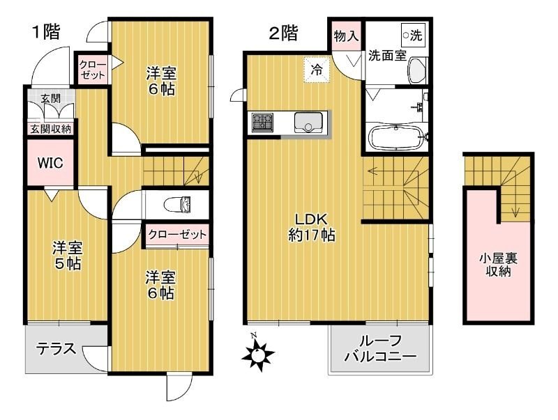 仮称）杉並区宮前3丁目戸建 間取り