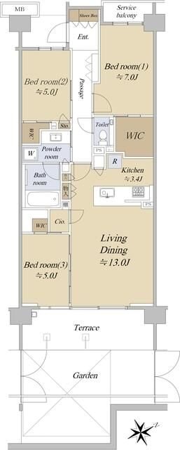 シティハウス吉祥寺北町 間取り