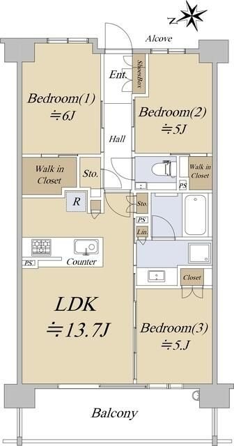 シティハウス吉祥寺北町 間取り