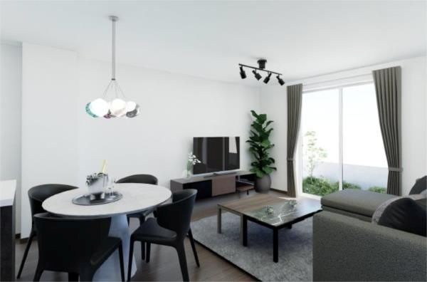 杉並区高円寺北２丁目貸家　B棟 リビング