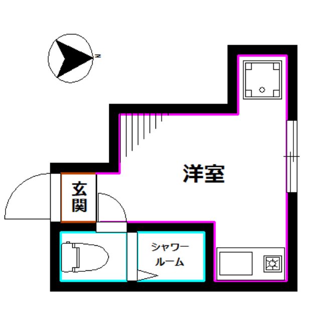 コンフォートテラス荻窪 間取り