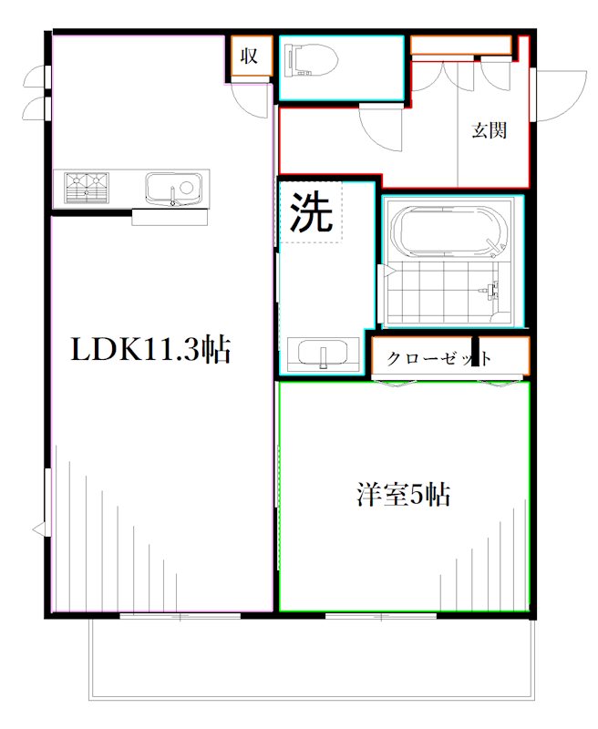 Graceful Residence 間取り