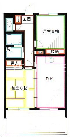 サンパール深大寺　 間取り
