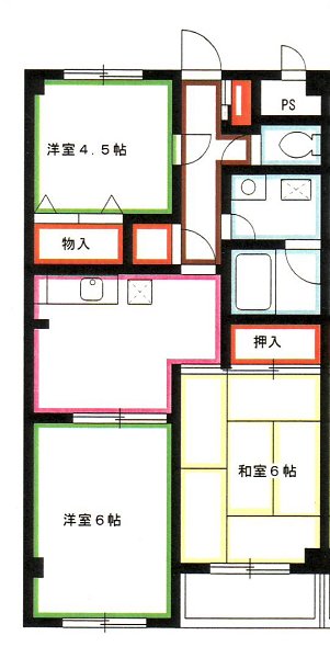 ベルメゾン楓 間取り