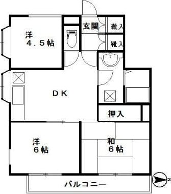 アメニティ国分寺 間取り