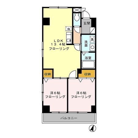 クレセント 間取り