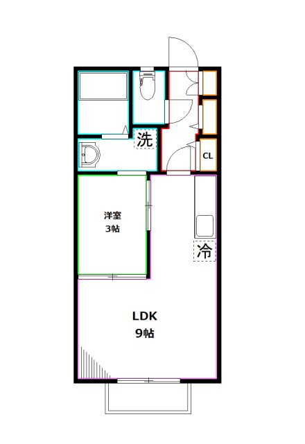 LightGardenⅢ 間取り