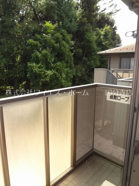 カルム国立 ベランダ