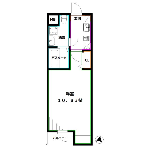 ビバリーホームズ石神井台 間取り
