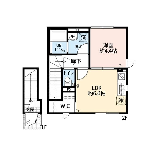 ヴィエント境南 間取り