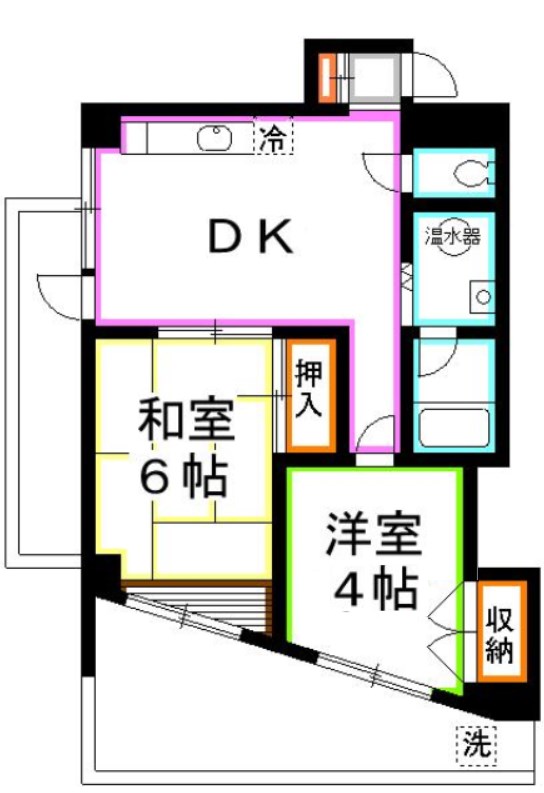 ハイツ北烏山 間取り