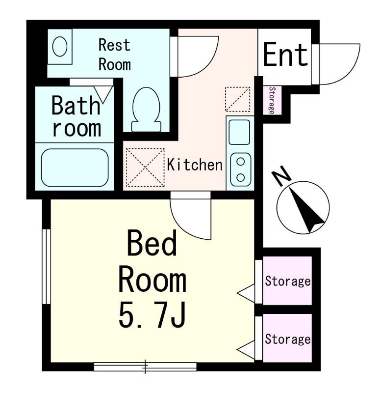西荻インフィニティ 間取り
