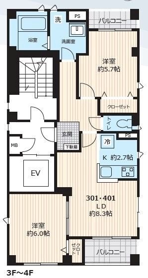 HAL石神井公園 間取り