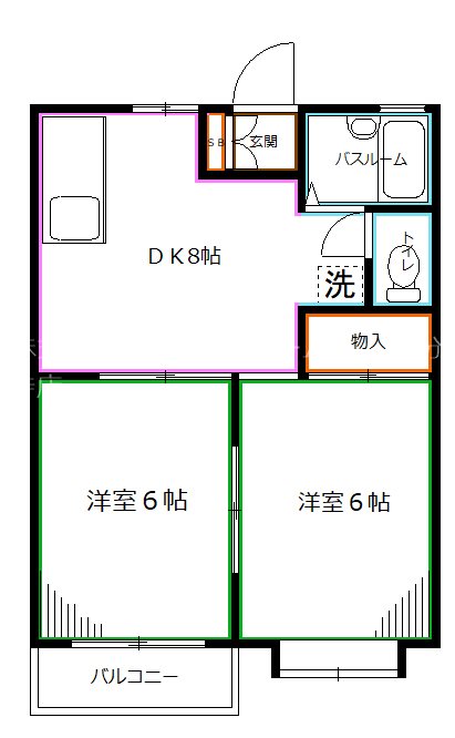 グランバレイ 間取り