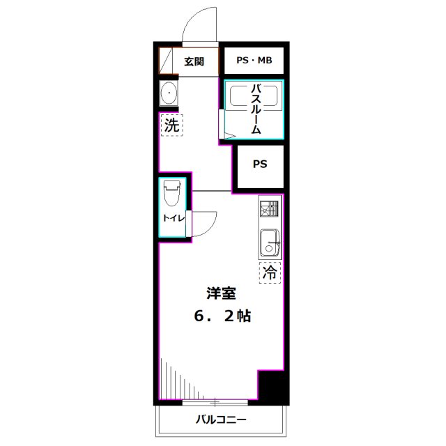 ルミエール荻窪 間取り