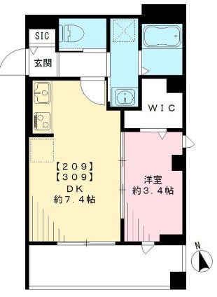スマート・グラン 荻窪 間取り