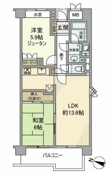武蔵境ヒルズ 間取り