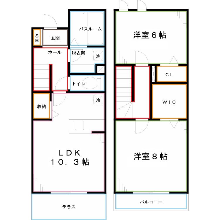 ソラーナ国分寺 間取り