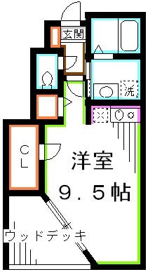 ピュアコートM  間取り