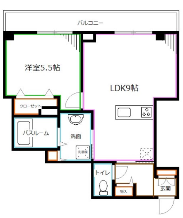 PALACE OGIKUBO 間取り