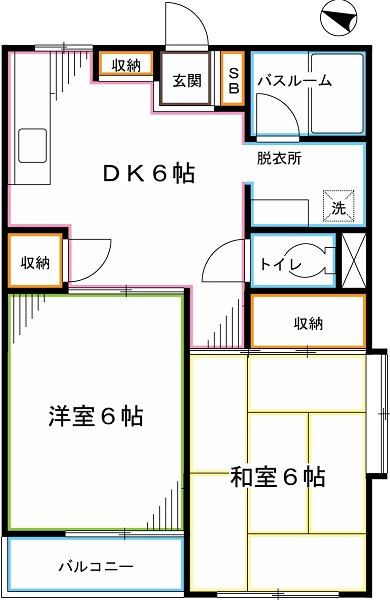 グリーンヴィレッジ 間取り