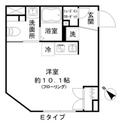アーバンキューブ三鷹 間取り