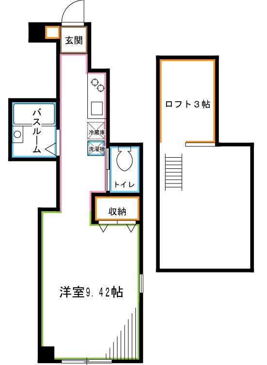 クラルテ荻窪 間取り