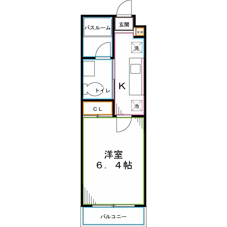 CITY SPIRE 東小金井  間取り