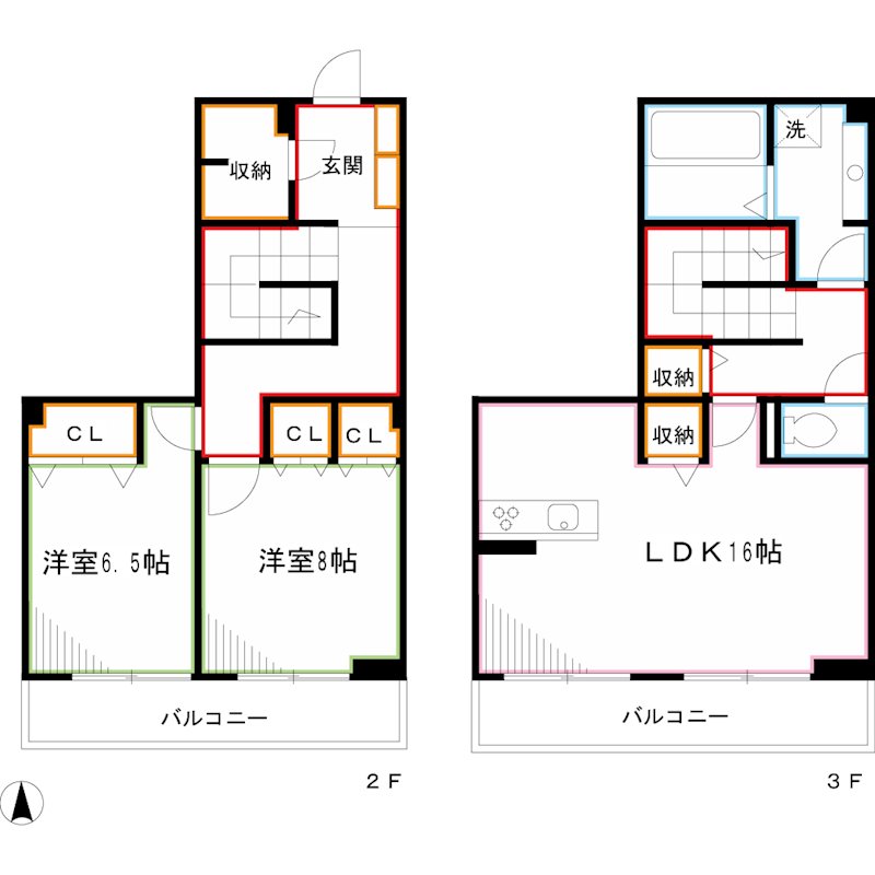 ファームサイドヒル　キタノ 間取り