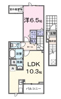 ピースフルⅢ 間取り