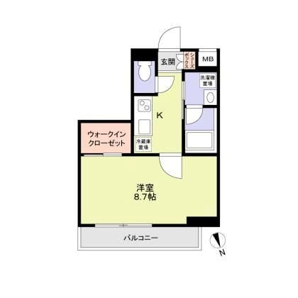 XEBEC方南町 間取り