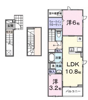 ピースフルⅢ 間取り