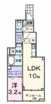 ヒカルサ西東京向台ウエスト 間取り