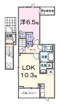 ヒカルサ西東京向台ウエスト 間取り