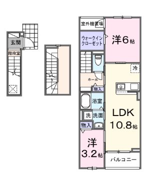 ヒカルサ西東京向台ウエスト 間取り